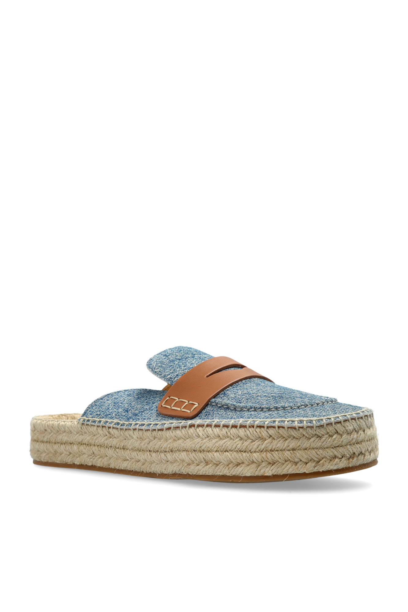 JW Anderson Denim Slides | Women's Shoes | Vitkac